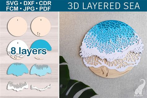 Get Creative: Free 3D Layered SVG Files for Your DIY Projects